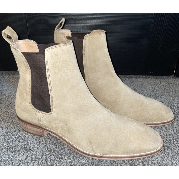 Urban Outfitters Tan Suede Chelsea Boots Size 9  Men’s main image 9